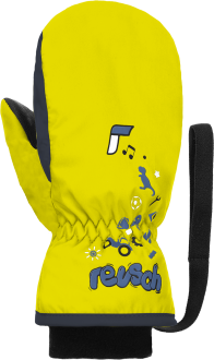 Reusch Kids Mitten 6285405 2305 yellow front